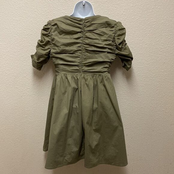 Lulu's Surplice Crossover Mini Dress Size Medium - Picture 6 of 6